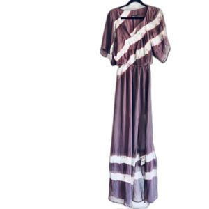 Gypsy 05 Los Angeles 100% Silk Semi Sheer Caftan Tie Dye Size XS